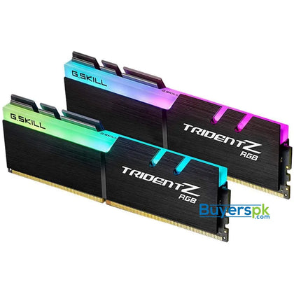 G.SKILL Trident Z RGB 32GB (2x16GB) 288-Pin DDR4 3000 MHz F4-3000C16D-32GTZR - RAM