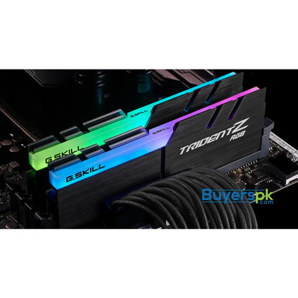 Gskill Trident Z Rgb 16gb 8x2 3600mhz Ddr4 (f4-3600c18d-16gtzrx) - RAM Price in Pakistan