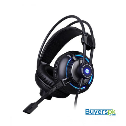 HP H300 USB 3.5mm Wired 4D Stereo Gaming Headphone Headset with Microphone - Headset