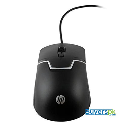 HP M100 Wired Gaming Optical Mouse (Black) - Mouse