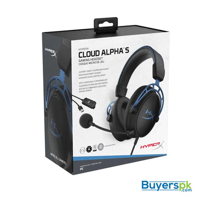 Kingston Hyperx Headset Cloud Alpha s Hx-hscas-bl/ww - Price in Pakistan