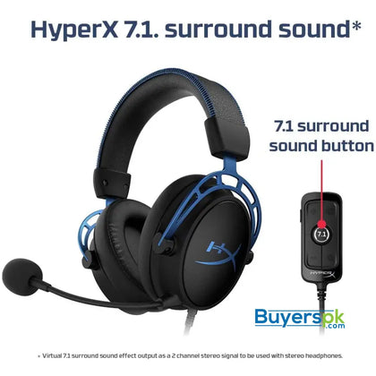 Kingston Hyperx Headset Cloud Alpha s Hx-hscas-bl/ww - Price in Pakistan