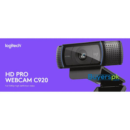 Logitech C920 Hd Pro Webcam - Camera Price in Pakistan