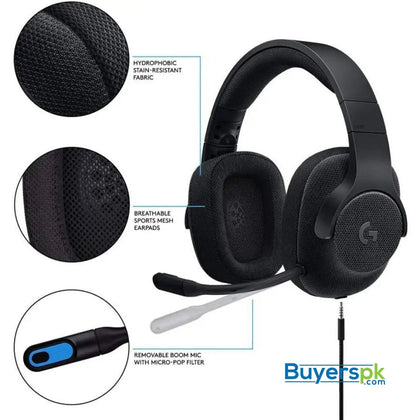 Logitech G433 7.1 Wired Surround Gaming Headset - Price in Pakistan