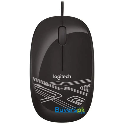 Logitech M105 Wired Usb Mouse 3-buttons 1000 Dpi Black - Keyboard + Price in Pakistan