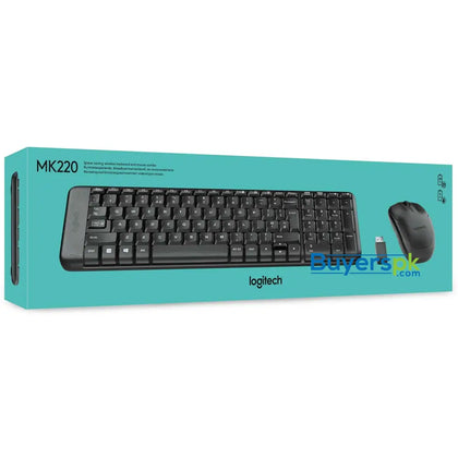 Logitech Mk220 Wireless Combo Compact Keyboard and Mouse Set - Price in Pakistan