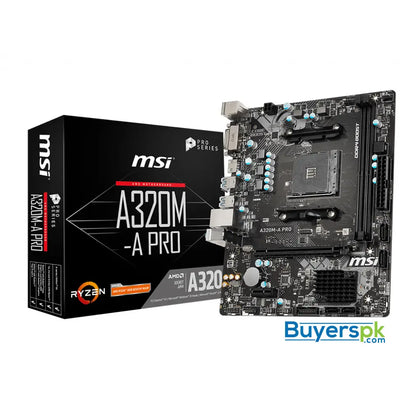 Msi A320m-a Pro Amd Micro Atx Motherboard - Price in Pakistan