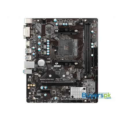 Msi B450m-a Pro Max Amd Micro Atx Am4 Motherboard - Price in Pakistan