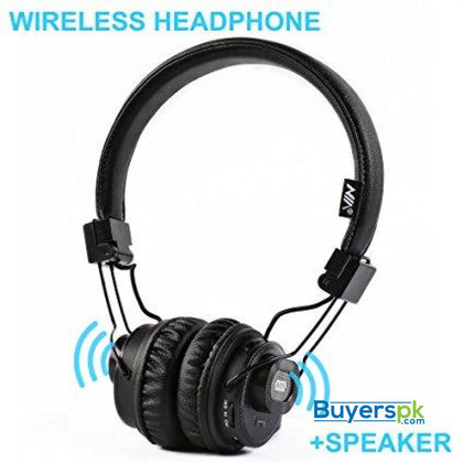 NIA X5SP bluetooth wireless headphone+speaker - headset