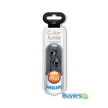 Philips SHE2641/27 In Ear Headphone - Black - headset