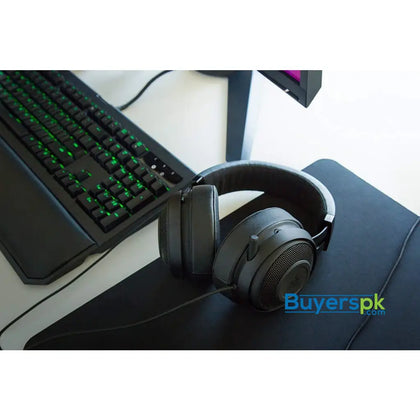 Razer Kraken Pro V2 - nalog Gaming Headset - Black - Oval Ear Cushions - Headset