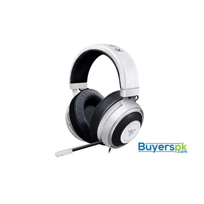 Razer Kraken Pro V2 - nalog Gaming Headset - White - Oval Ear Cushions - Headset