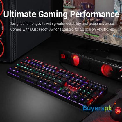 Redragon K551 Rgb Mitra Mechanical Gaming Keyboard - Price in Pakistan