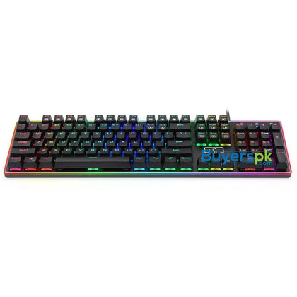 Redragon K595 Rgb Ratri Gaming Mechanical Keyboard - Black Switches - Silent Switch Buttons - Cool - gaming keyboard Price in Pakistan