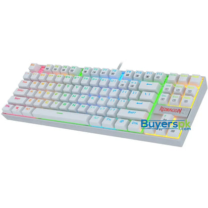 Redragon Kumara K552w-rgb Mechanical Gaming Keyboard - Blue Switches - White - Price in Pakistan