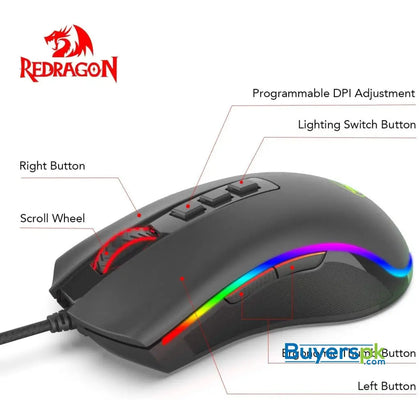 Redragon M711 Cobra Wired Gaming Mouse - Price in Pakistan