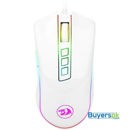 Redragon M711w Cobra Gaming Mouse White - Price in Pakistan