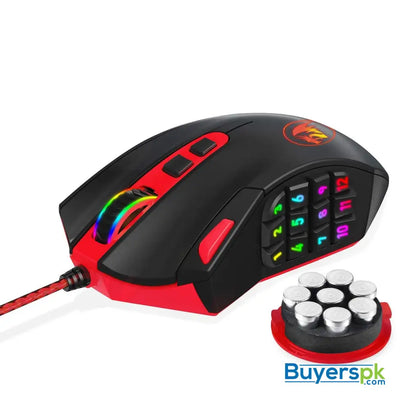 Redragon M901 Perdition Wired Gaming Mouse - Mouse