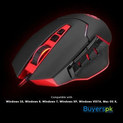 Redragon M907 Inspirit Wired Gaming Mouse - Mouse