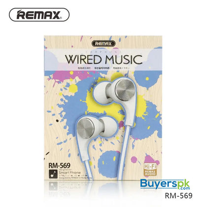 Remax Stereo Handsfree RM 569 - Headset