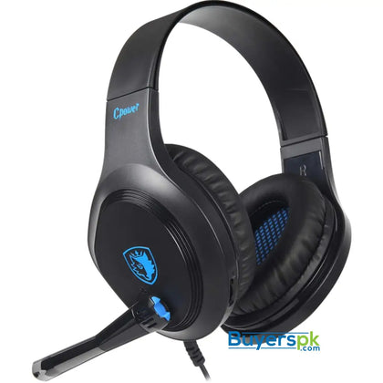 Sades Cpower Sa-716 Gaming Headset Swivel-to-mute Microphone 40mm Super Lightweight at 200 - Price in Pakistan