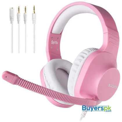 Sades Spirits Gaming Headset (angel Edition) Pink - Price in Pakistan