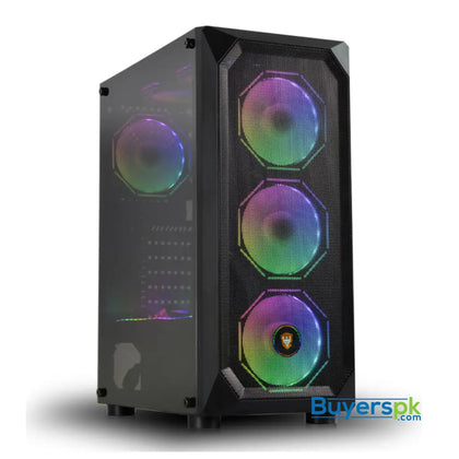 Sate Gaming Case Atx K875 6 Rgb Fans Argb Controller Strip Acrylic Panel - Casing Price in Pakistan