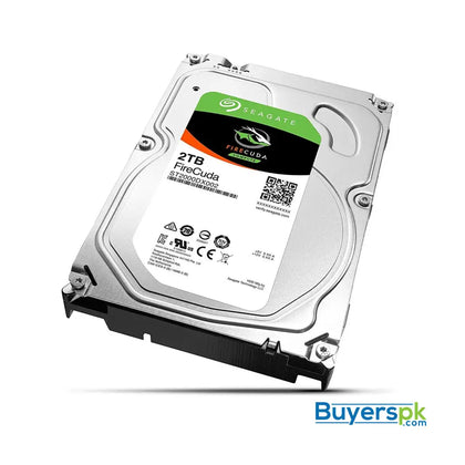 Seagate 2TB FireCuda Gaming SSHD (Solid State Hybrid Drive) - 7200 RPM SATA 6Gb/s 64MB Cache 3.5-Inch Hard Drive (ST2000DX002) 5 Yrs