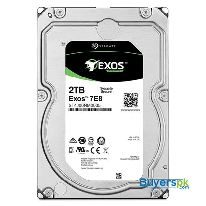 Seagate Enterprise 2TB HDD ST2000NM0055 2TB SATA III 6Gb/s 7200RPM 128MB 3.5 3 Yrs Warranty - Hard Drive