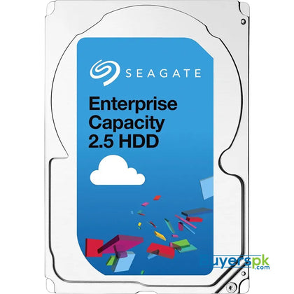 Seagate Enterprise Capacity 2.5 HDD | ST1000NX0453 | 1TB 7200RPM 128MB Cache 2.5-Inch | Dual SAS 12Gb/s Interface | 512n | Server Data