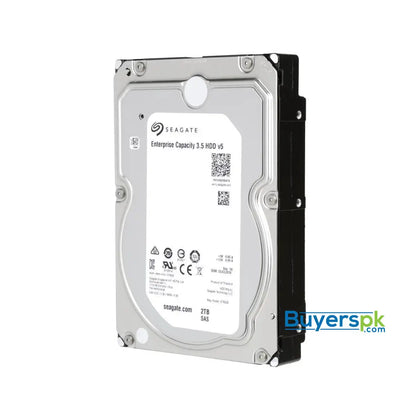 Seagate Enterprise Capacity 3.5 HDD 2TB 7200 RPM 512n SAS 12Gb/s 128MB Cache Internal Hard Drive ST2000NM0045 5 Yrs Warranty - Hard Drive