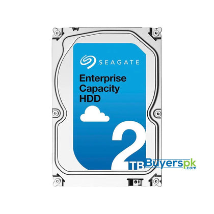 Seagate Enterprise Capacity 3.5 HDD 2TB 7200 RPM 512n SAS 12Gb/s 128MB Cache Internal Hard Drive ST2000NM0045 5 Yrs Warranty - Hard Drive