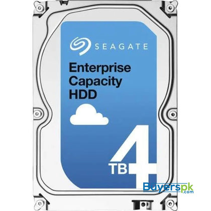 Seagate Enterprise Capacity 3.5 | ST4000NM0035 | 4TB 7.2K RPM 128MB Cache 3.5 SATA 6Gb/s | 512n | FIPS 140-2 | Enterprise Internal Hard Disk