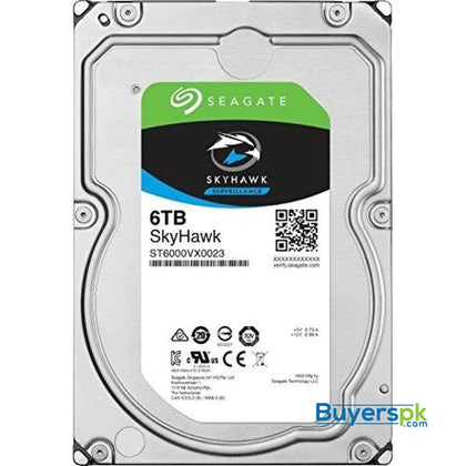 Seagate Skyhawk ST6000VX0023 6 TB Internal Hard Drive 3 Yrs Warranty - Hard Drive