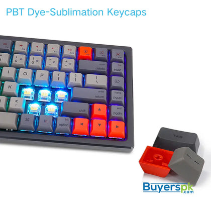 Sk84s Deep Gray (pbt Keycaps) Switches: Red - gaming keyboard Price in Pakistan