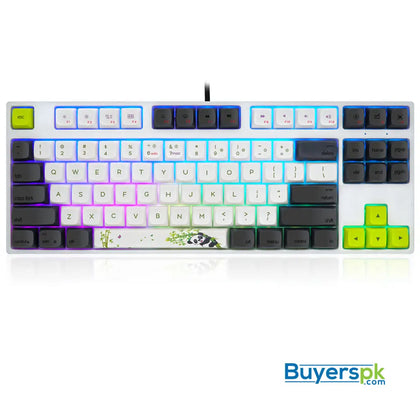 Sk87s Panda (gk1 Keycaps) Switches: Brown - gaming keyboard Price in Pakistan