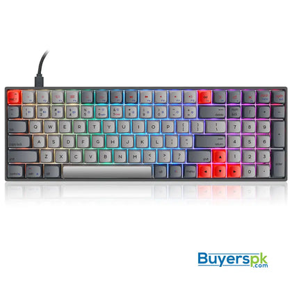 Sk96s Deep Grey (pbt Keycaps) Switches: Brown - gaming keyboard Price in Pakistan