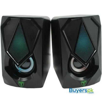 T-dagger Blackbox T-tgs500 2.0 Speakers with Led - Speaker Price in Pakistan