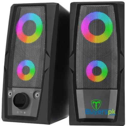 T-dagger Matrix T-tgs550 2 X 3w | 3.5mm | Rgb Speakers – Black - Speaker Price in Pakistan