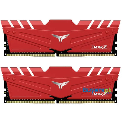 Teamgroup T-force Dark Z Ddr4 16gb (8gbx2) 3200mhz (tdzrd416g3200hc16cdc01) Memory - RAM Price in Pakistan