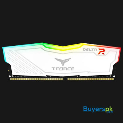 Teamgroup T-force Delta Rgb White Ddr4 3200mhz 8gb (tf4d48g3200hc16cbk) Ram - Price in Pakistan