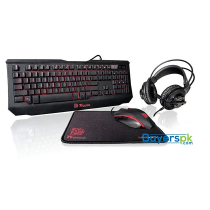 Thermaltake Knucker 4 IN 1 GAMING KIT - Keyboard + Mouse