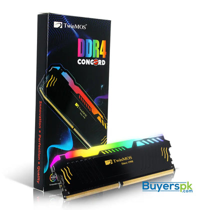 Twinmos Desktop Ram 8gb Concord Rgb Ddr4 3200mhz - RAM Price in Pakistan