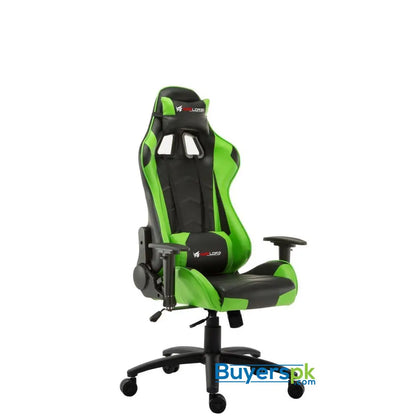 Warlord Huntsmen Gaming Chair - Black/Green Huntsmen-Green - Chair