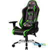 Warlord Phantom Gaming Chair - Black/green Phantom-green