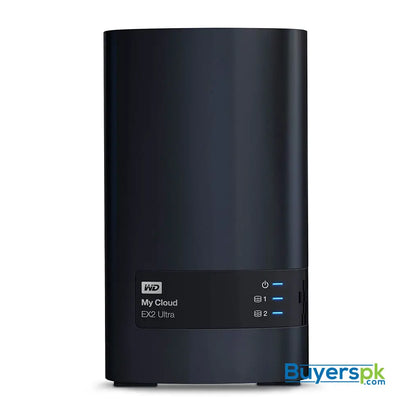 WD Diskless My Cloud EX2 Ultra Network Attached Storage - NAS - 2 BAY NAS WD - WDBVBZ0000NCH-NESN 1 Yr Warranty - Hard Drive