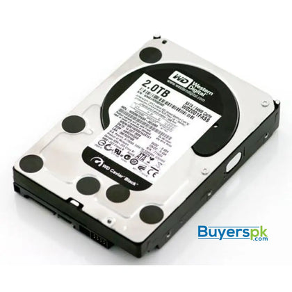 Wd Hdd Hard Disk Drive 2tb Caviar Black used Wd2001fass - Price in Pakistan